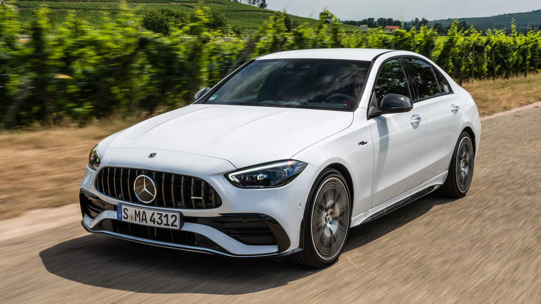 Mercedes-AMG C 43 4Matic : Erste Fahrt mit neuem Motor | AUTO MOTOR UND ...
