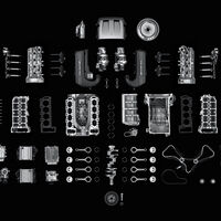 Mercedes-AMG C 63, Bauteile, AMG 4,0-Liter V8-Biturbomotor, Motorbaureihe M177