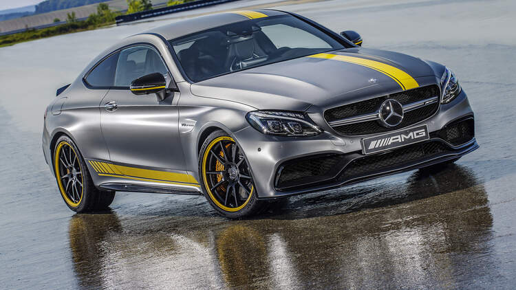 Mercedes Amg C 63 Coupe Edition 1 Knalliges Sondermodell Auto Motor Und Sport