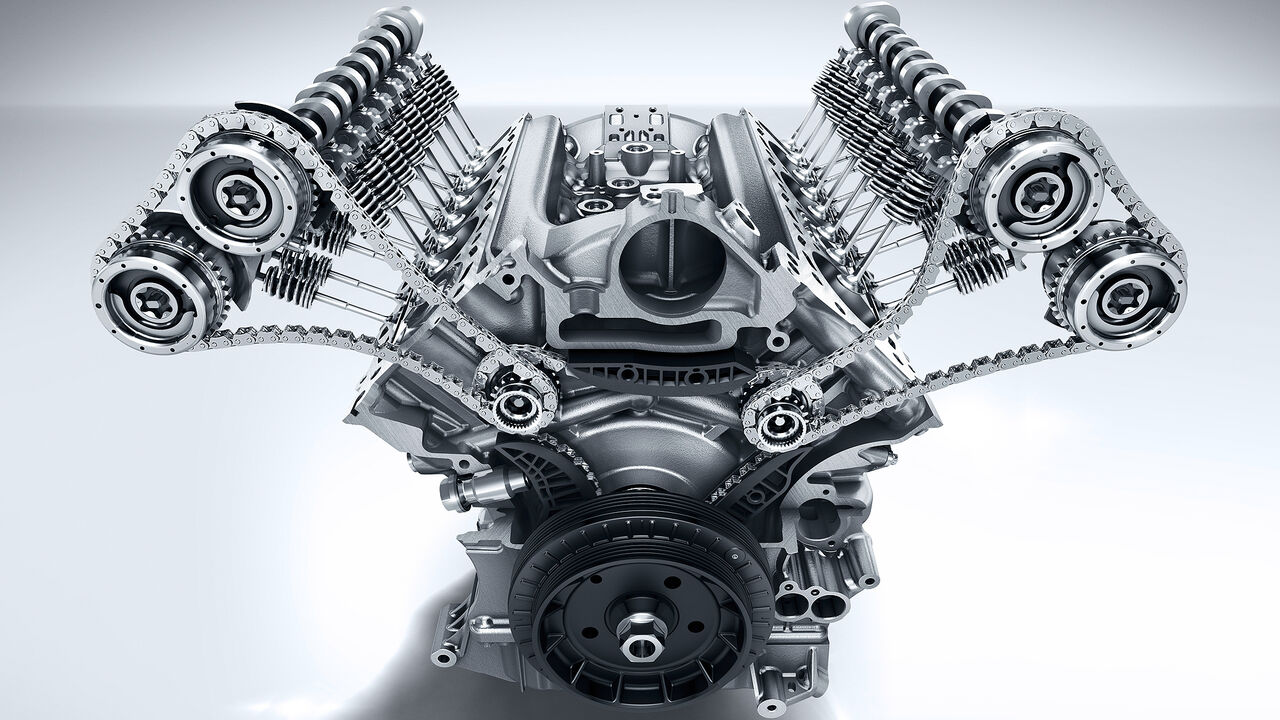 Wird bald auch in Stuttgart gebaut: Mercedes-AMG Vierliter-V8 | AUTO MOTOR UND SPORT