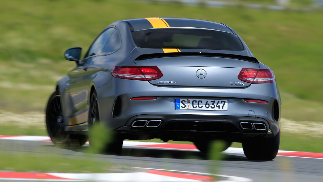 Mercedes-AMG C 63 S Coupé, Heckansicht