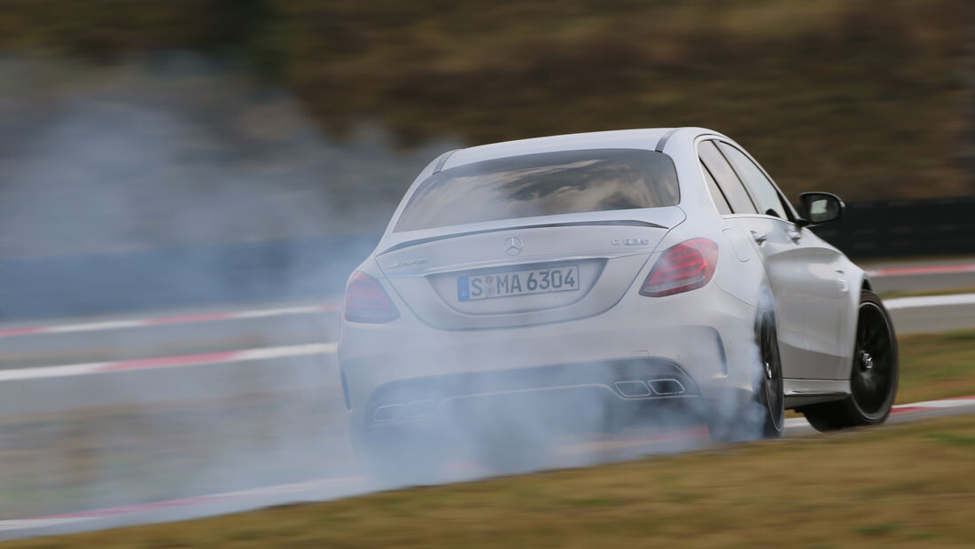 Mercedes-AMG C 63 S, Driften