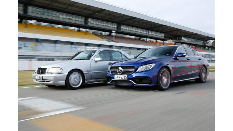 Mercedes Amg C 63 S 2015 Und C 43 Amg Vergleich Auto Motor Und Sport