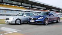 Mercedes-AMG C 63 S, Mercedes C 43 AMG, Seitenansicht