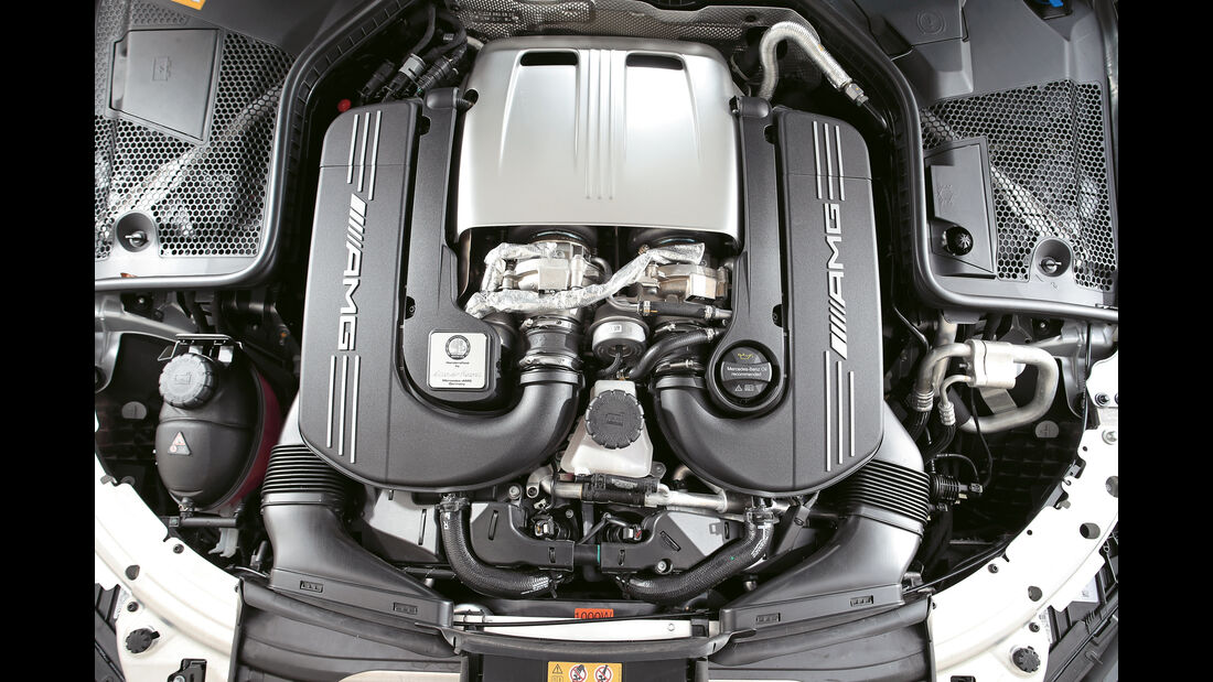 Mercedes-AMG C 63 S, Motor