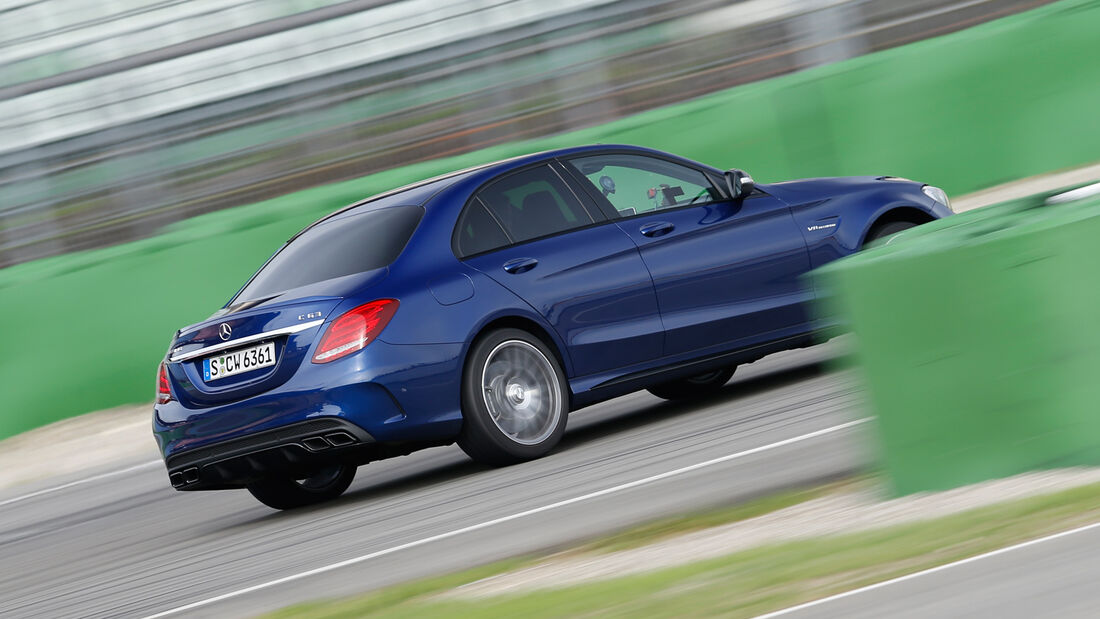 Mercedes-AMG C 63, Seitenansicht