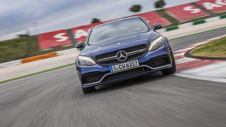 Mercedes Amg C63 S Im Fahrbericht Der Druck Von 510 Ps Auto Motor Und Sport