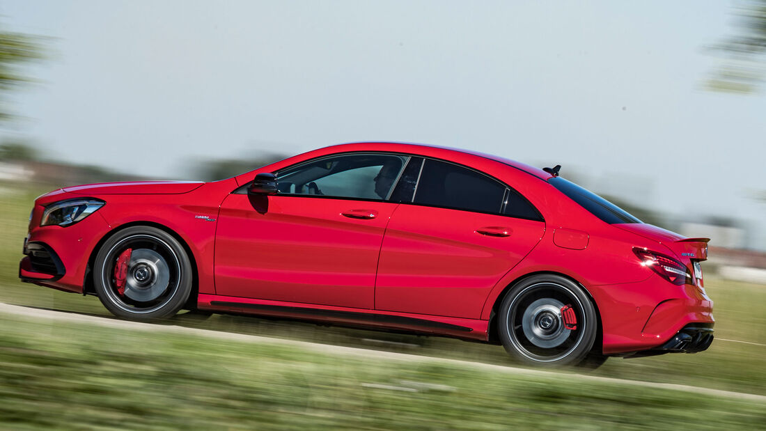 Mercedes-AMG CLA 45 Coupé - Vierzylinder-Turbo - Test