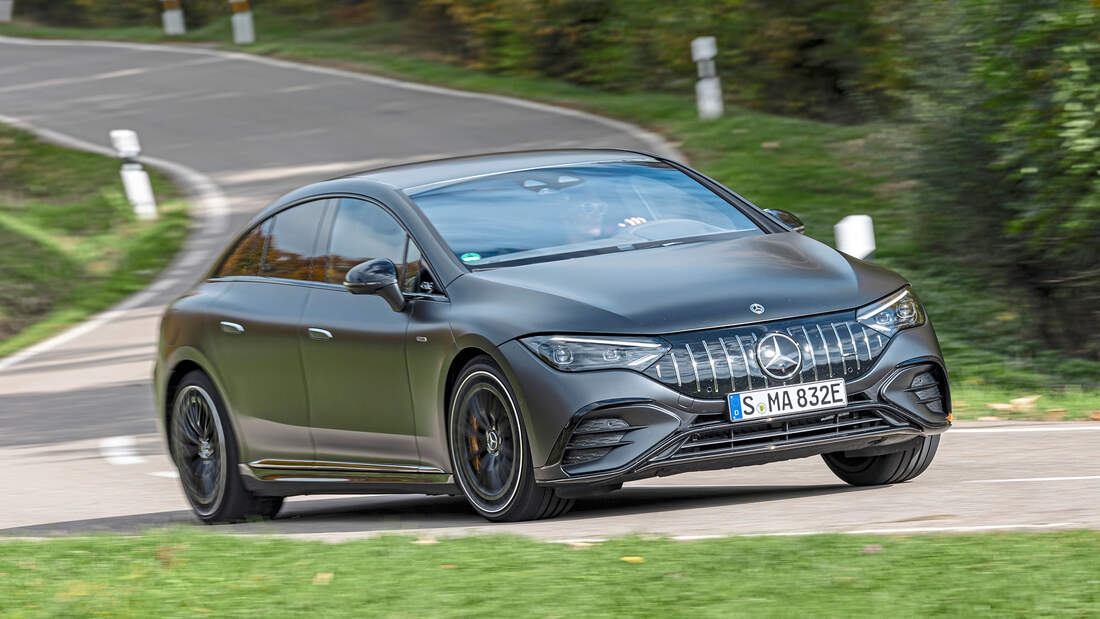 Mercedes AMG EQE 53 im Test 687 PS für 2 5 Tonnen AUTO MOTOR UND SPORT