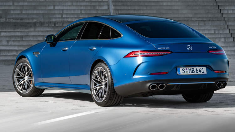 Update Fur Das Mercedes Amg Gt 4 Turer Coupe Auto Motor Und Sport