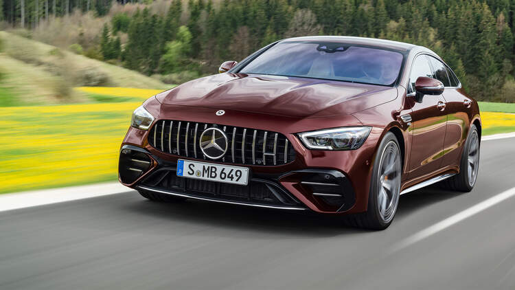 Update Fur Das Mercedes Amg Gt 4 Turer Coupe Auto Motor Und Sport