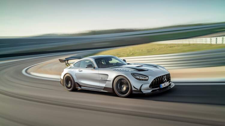 Mercedes Amg Gt Black Series 730 Ps Rennversion Mit Strassenzulassung Auto Motor Und Sport