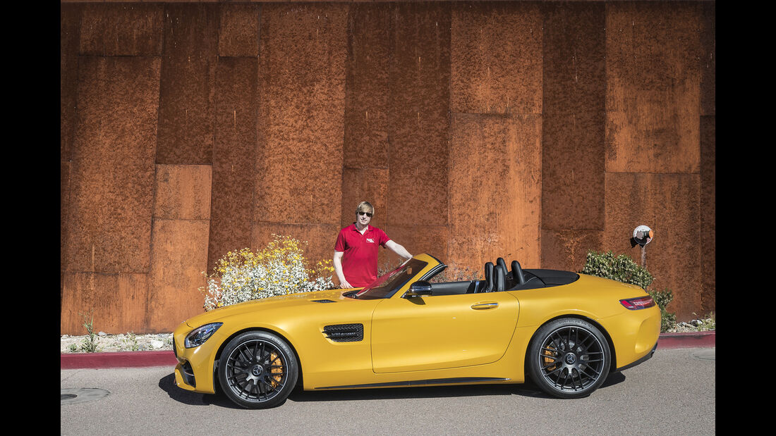 Mercedes-AMG GT C Roadster mit Marcus Peters