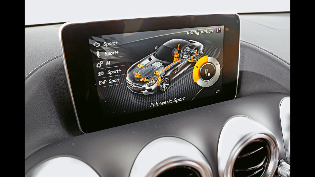 Mercedes-AMG GT, Display, Infotainment