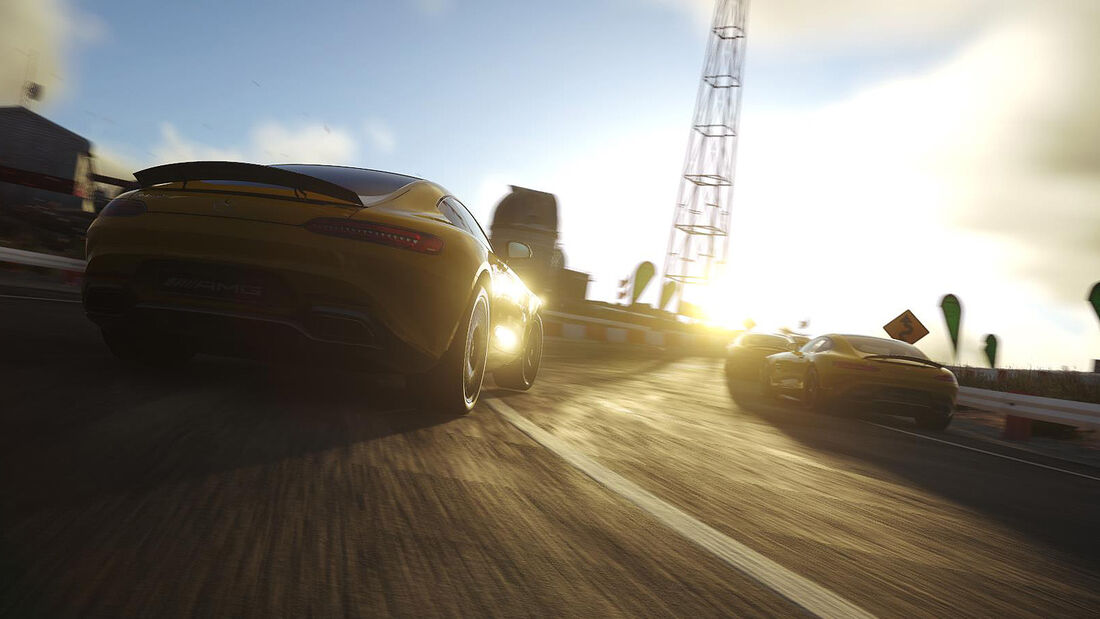 Mercedes AMG GT Playstation