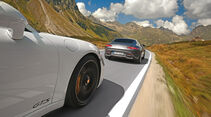 Mercedes-AMG GT, Porsche 911 Carrera GTS, Impression