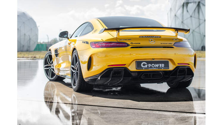 Leistungseskalation In 4 Stufen G Power Mercedes Amg Gt R Auto Motor Und Sport