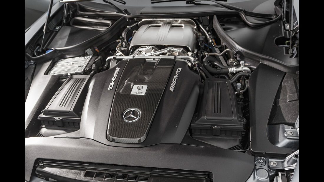 Mercedes-AMG GT R Pro, Motorraum