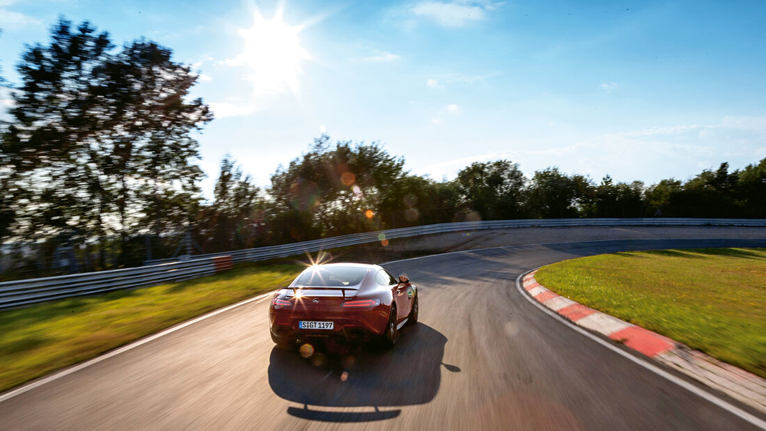 Mercedes-AMG GT S, Heckansicht