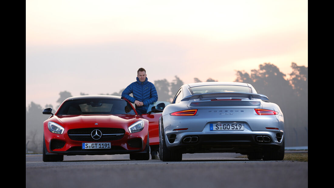 Mercedes-AMG GT S, Porsche 911 Turbo, Christian Gebhardt