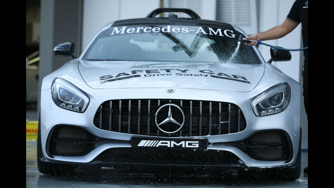 Mercedes-AMG GT S - Safety Car - GP Singapur - Formel 1 - Mittwoch - 13.09.2017 