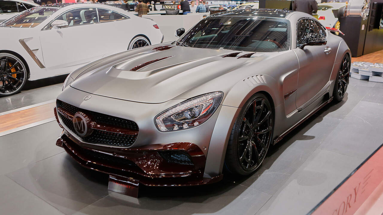 Amg Gt S Auf Dem Genfer Salon Mansory Tunt Supersportler Auto Motor Und Sport