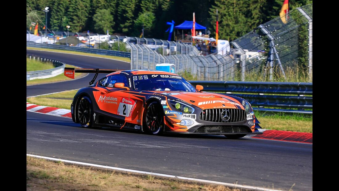Mercedes AMG GT3 - Startnummer #2 - 24h Rennen Nürburgring - 21. Juni 2019