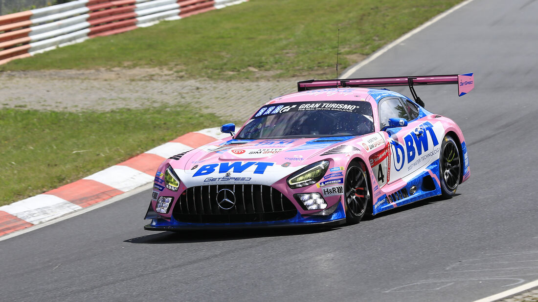 Mercedes-AMG GT3 - Startnummer #4 - Mercedes-AMG Team GetSpeed - Klasse SP9 - 24h-Rennen Nürburgring 2022 - Nordschleife 