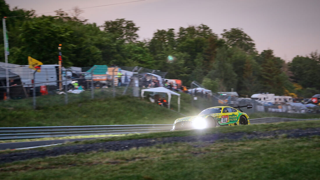 Mercedes-AMG GT3 - Startnummer #55 - 24h-Rennen Nürburgring - Nordschleife - Donnerstag - 26.5.2022