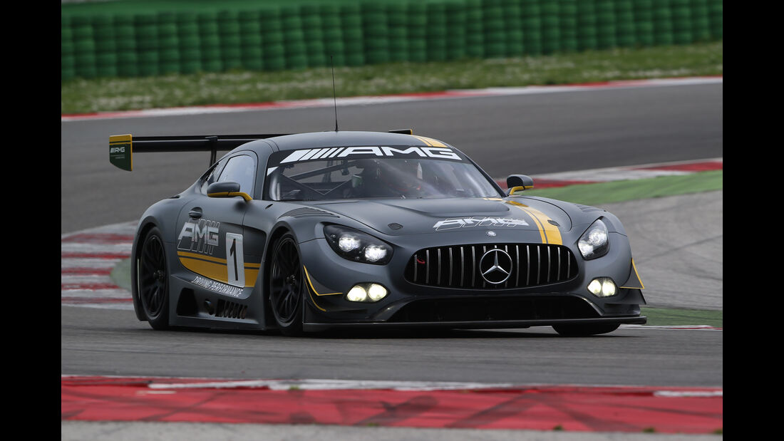 Mercedes-AMG GT3, Tracktest, Frontansicht