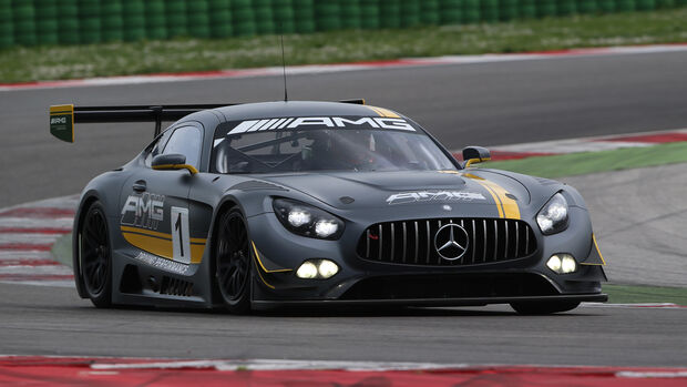 Mercedes-AMG GT3, Tracktest, Frontansicht