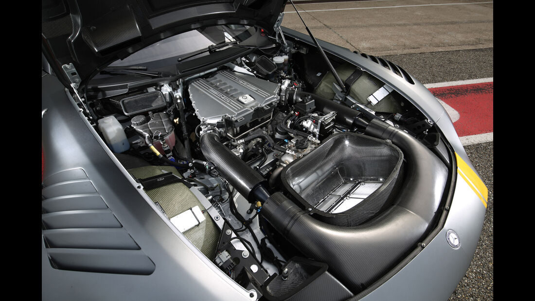 Mercedes-AMG GT3, Tracktest, Motor