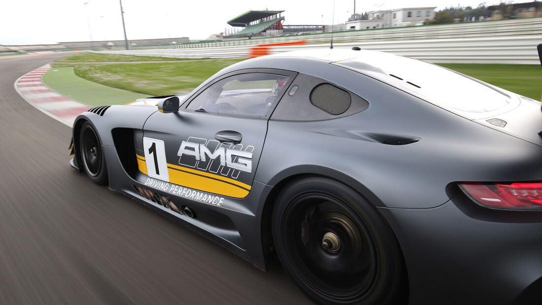 Mercedes-AMG GT3, Tracktest, Seitenführung