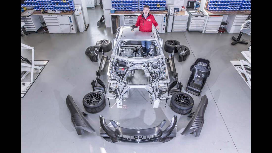 MercedesAMG GT3 wir bauen mit AUTO MOTOR UND SPORT