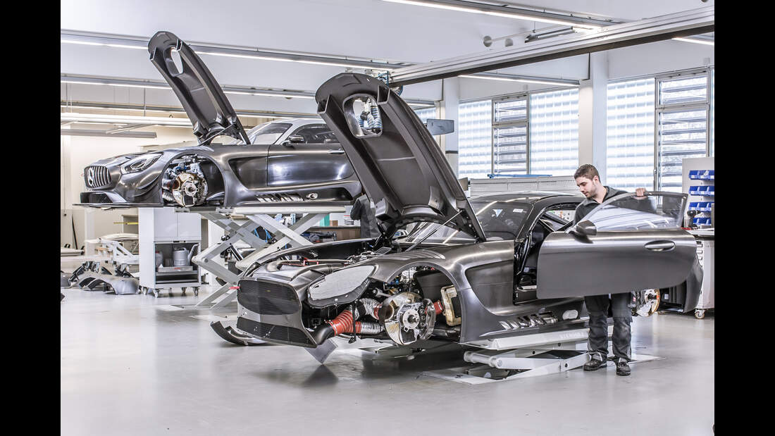 MercedesAMG GT3 wir bauen mit AUTO MOTOR UND SPORT