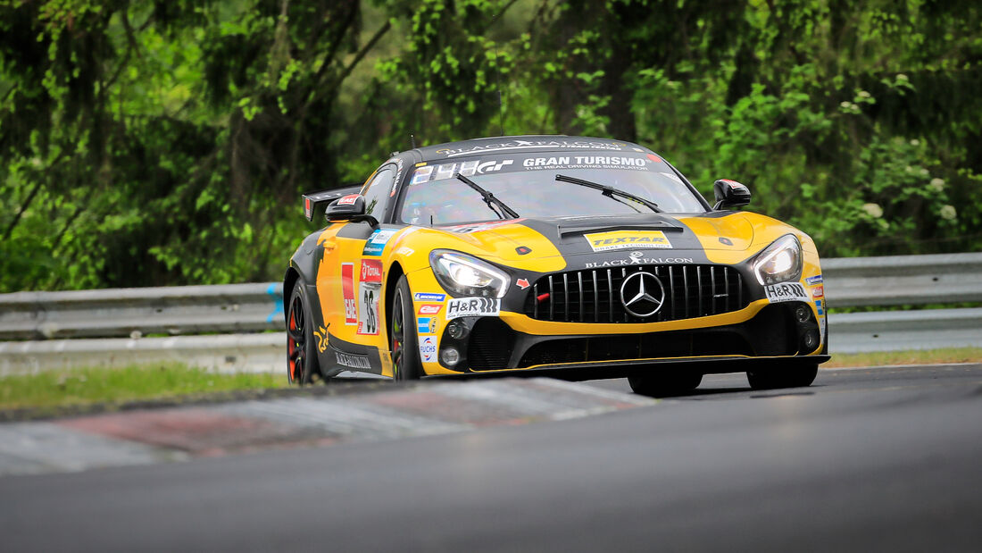 Mercedes-AMG GT4 - BLACK FALCON Team TEXTAR - Startnummer #36 - Klasse: SP 8T - 24h-Rennen - Nürburgring - Nordschleife - 03. - 06. Juni 2021