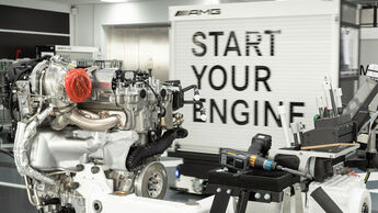 Mercedes-AMG Vierzylinder-Turbo-Produktion M 139