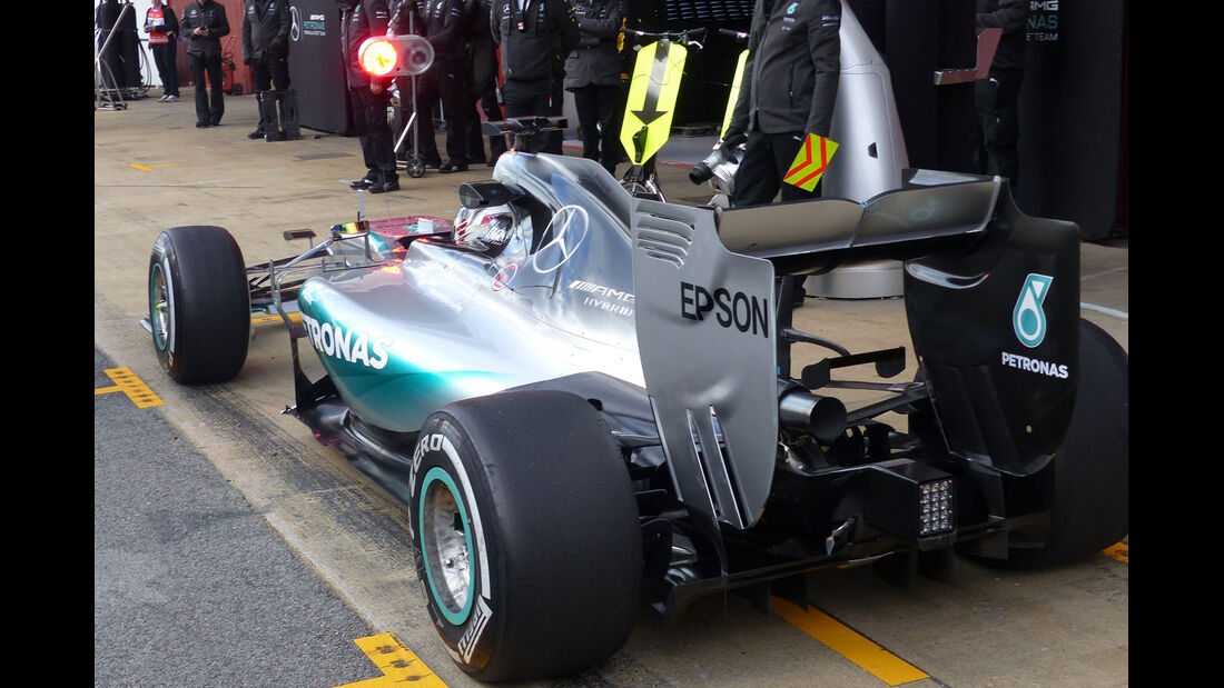 Mercedes AMG W06 - Barcelona Test 2015 - Formel 1