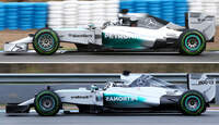 Mercedes AMG W06 - Formel 1 2015 - Technik-Check