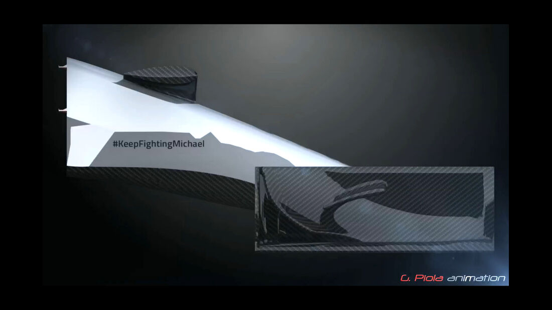 Mercedes AMG W06 - Piola-Animation - F1-Technik - 2015