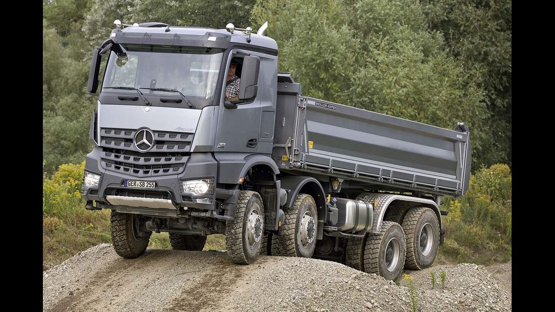 Mercedes Arocs 8x8 Truck