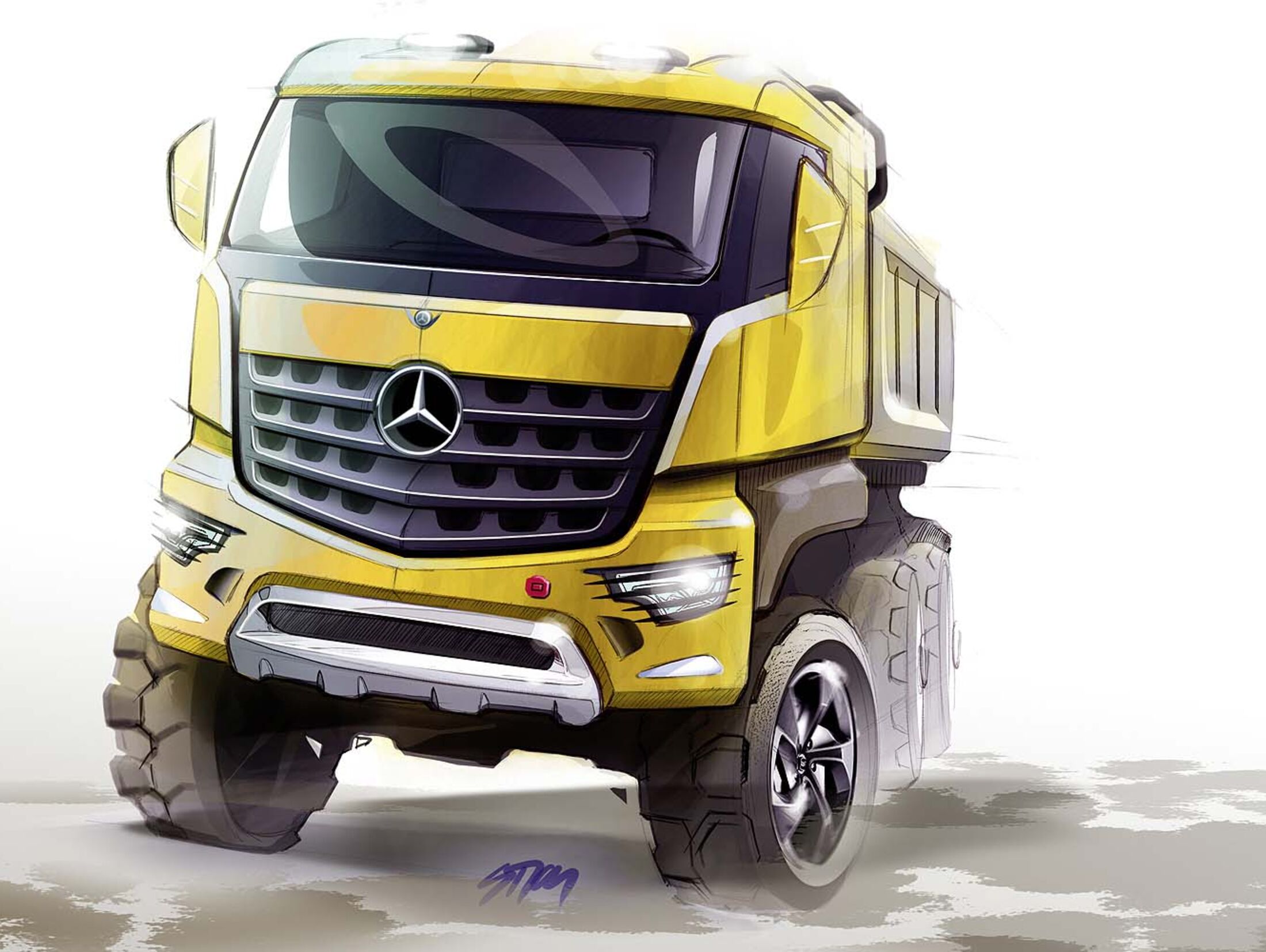 Mercedes Arocs 8x8 Gelände-Truck: Das neue dicke Ding von Daimler