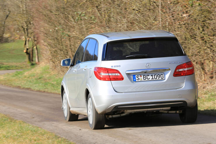Mercedes B 200 Ngd Im Fahrbericht Mehr Spar Spass Mit Gas Auto Motor Und Sport