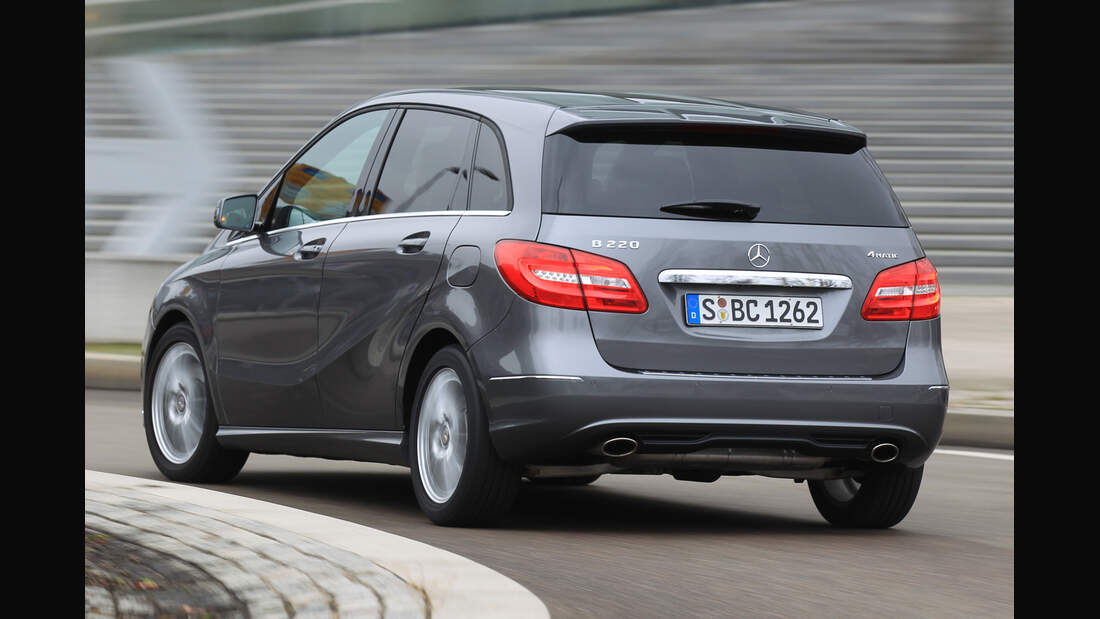 Mercedes B 220 4-Matic im Fahrbericht: Kultiviert beherzte Allrad ...