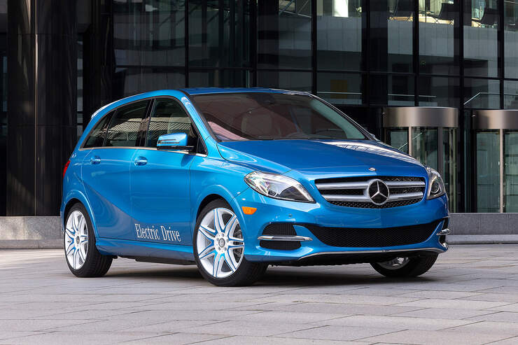 Mercedes B-Klasse ED In New York: Das Nächste E-Auto Von Mercedes ...