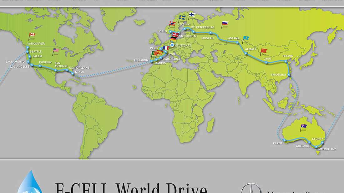 Fuel Cell World Drive: auto motor und sport auf Weltreise | AUTO MOTOR