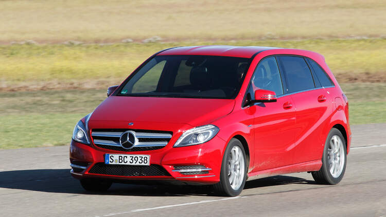 Mercedes B 180 Im Fahrbericht Neulich Im B Klasse Taxi Auto Motor Und Sport