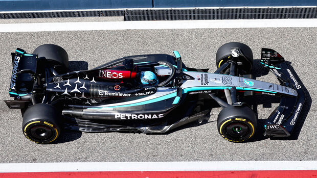 Mercedes - Bahrain Test 2024