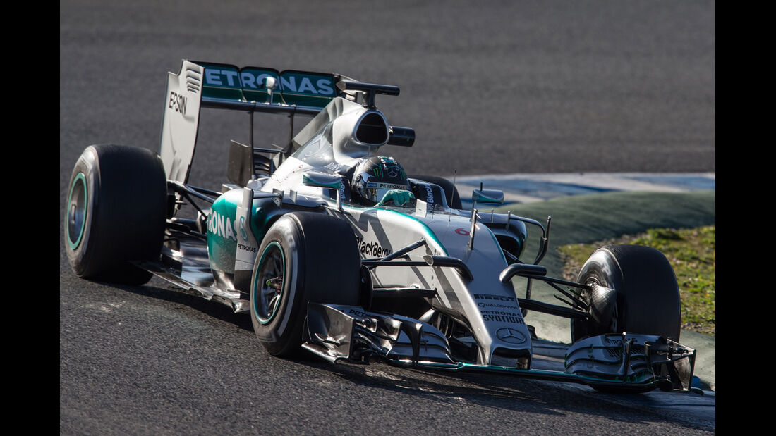 Mercedes - Barcelona-Test - Technik - Formel 1 2015