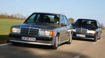 Mercedes-Benz 190 E 2.3-16 und Mercedes-Benz 190 E 2.5-16 - Fahraufnahme